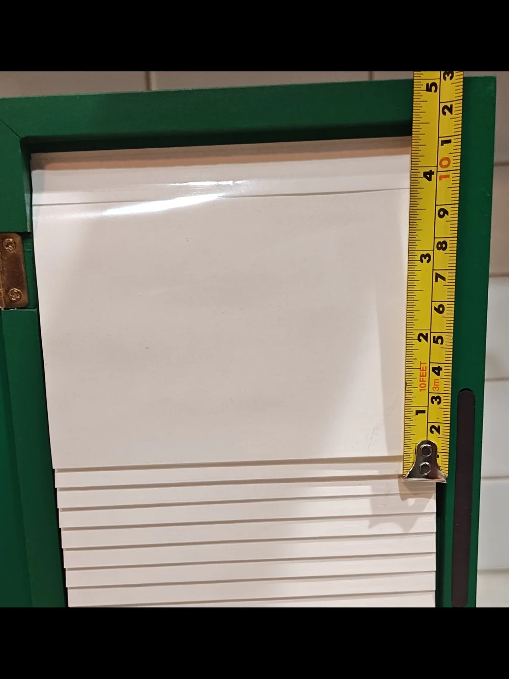 Cottage Core Green Door Photo Album Picture Frame Unique Display Album  Novelty